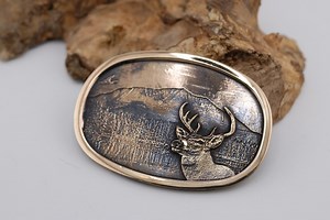 Custom Bronze Belt Buckle: Hand-poured, Personalized Design - Etsy