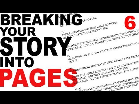 How To Break Up Your Story Text into Pages - Pagination.