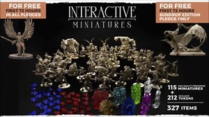 World's First Interactive Miniatures (Full video, click the link below.) https://www.kickstarter.com/projects/gamestartedizioni/interactive-miniatures?ref=discovery_newest A line of high-quality plastic Fantasy models, for RPGs, Tabletop games, and Wargames. | Creative New Idea Gizmos | Facebook