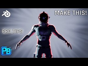 How to Model a Sci-Fi Spacesuit in Blender (Step-by-Step)