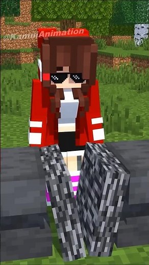 JJ Sister💪 - MAIZEN Minecraft Animation #shorts