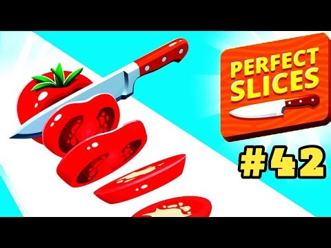Perfect Slices🍎🔪Part - 42 Cutting Gameplay|Satisfying Slicing Action|Fast Fruits Cut|Knife Cut Game
