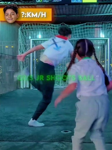 Unbelievable Ronaldo Shot Speed Test