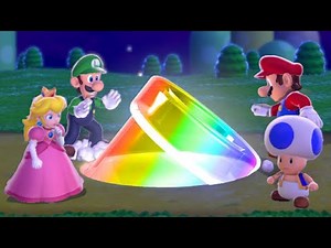 Super Mario 3D World - All Character Walkthrough - World 1