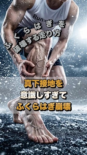 【RUN学】私もやらかした…ふくらはぎを破壊する「つま先着地」の罠。絶対にやってはいけない走り方。 #ランニング #マラソン #ジョギング