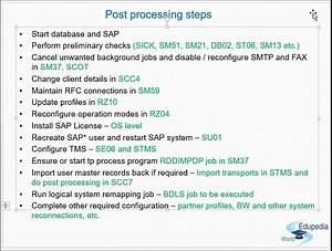 SAP System Refresh Procedure