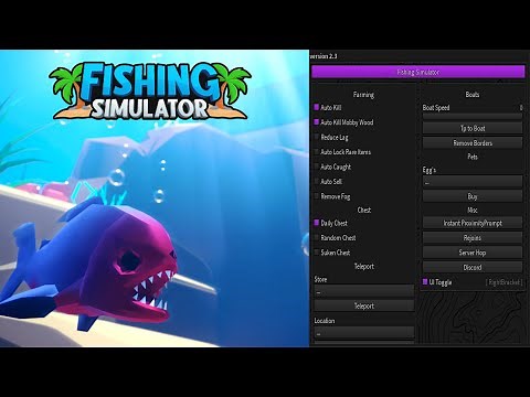 *NEW* Fishing Simulator Script (PASTEBIN 2023) (AUTO FARM, INF MONEY, AUTO FISH)