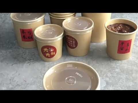 Compostable Soup Cups with Lids | Leak-Proof & Eco-Friendly