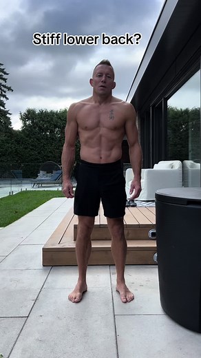 This can be a very good exercise to do if you have a stiff lower back. #fyp #training #rehab