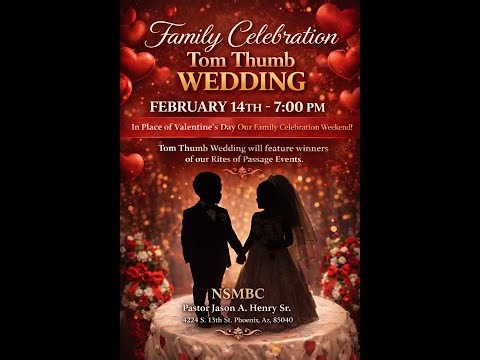 🎉📡 We’re LIVE for Our Family Celebration & Tom Thumb Wedding! 💍👰🏽🤵🏾