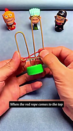 This Ring & Rope Is Trapped in a Wire Puzzle… But There’s a Hidden Escape! 🔗🔴🧠 #Puzzle #diy #IQ