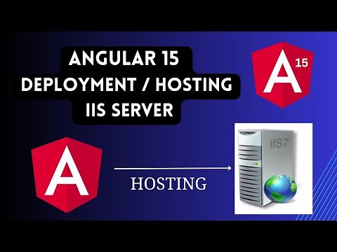 Angular 15 deployment in IIS Server | Hosting angular in IIS Server | Nihira Techiees