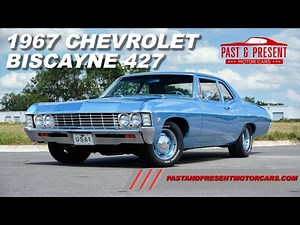1967 Chevrolet Biscayne 427 Blue 4 Speed 176111