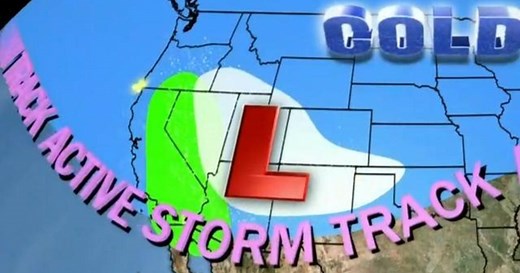 Stormy weather pattern setting up across the U.S.
