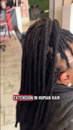 lOC EEXTENSION INSTALL that LOOKS NATURAL #locextensions #locs #Install #braids
