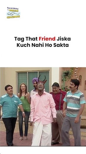 Tag That Friend Jiska Kuch Nahi Ho Sakta ! #comedy #tarakmehta #rcb #funny #comedy #mumbaiindians