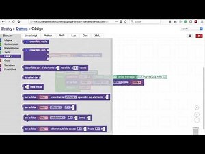 Introducción a Blockly - Calculo de promedios