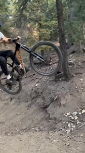 Mountain man @dennisenarson holding the Haro Greer MTB to the flame @bigbearmountainresort ⛰️🔥 #haromtb #harobikes #mountainbike #bigbear #bike | Haro Bikes