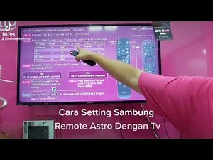 Banyak Nya Remote Control Dirumah , Cuna Cara Setting Sambung Remote Astro Dengan TV