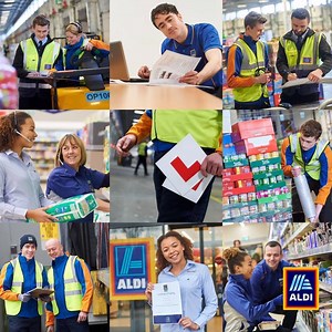 2.8K views · 13 reactions | Whether you’re working in our Stores, Warehouse or sat behind the wheel, you’ll be training for your new role from day one with our progressive Apprenticeship programmes. Start your future with us: www.aldirecruitment.co.uk/apprenticeships/ | Aldi Careers UK | Facebook