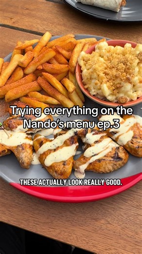 Nando's Menu Challenge: Extra Saucy Wings