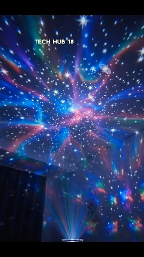 I Built a Mini Galaxy Projector That Looks Like Space! 🌌✨#subscribe #shortvideo