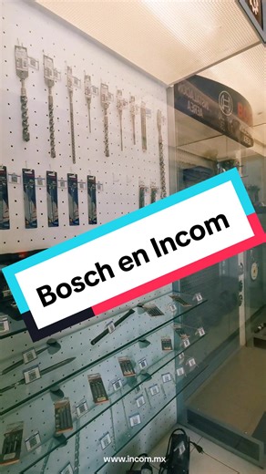 Conoce nuestra gama de productos de la marca #Bosch en Incom. #likeabosch #somosbosch #BoschMéxico