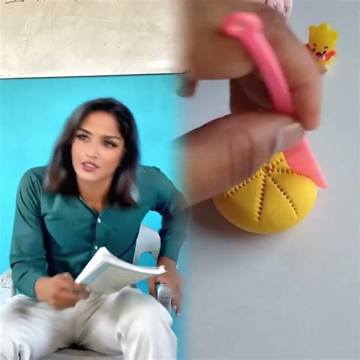 Dolly turned SR Sir into Madam 🤣 #srsir #doli #banku mastikipaathshala #schoollife #srindori09