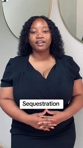 Let's talk about sequestration. Listen to Boitumelo's latest podcast on eradiosa.com #legal #podcast #attorneys #lawyers #debt #sequestration