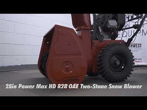 Toro 28 inch Power Max HD 828 OAE Two-Stage Gas Snow Blower (38838)