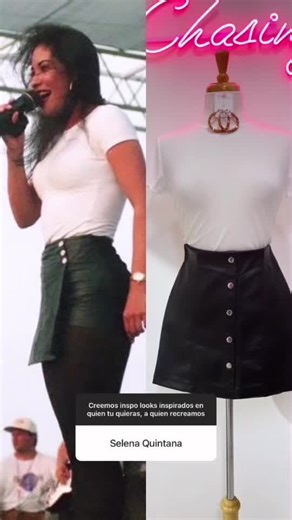 Recreando Looks de Selena Quintanilla