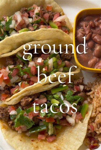 Beef taco recipe Ingredients: 2 lbs lean ground beef 2 pkg (1.29 oz) Siete Taco seasoning 1 tsp cumin 2 tbs garlic powder 2 tbs onion powder 1 can petite diced tomatoes 1 sm onion, diced 1 sm bell pepper, diced 1 tbsp better than bouillon beef base 16.9 oz Kettle and Fire beef bone broth 1. Heat a large skillet over medium-high heat. Add ground beef, onion and bell pepper, cooking until no longer pink and breaking it into small pieces. 2. Add tomatoes, taco seasoning, garlic, cumin, onion powder