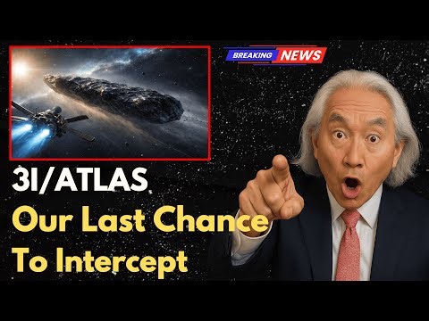 Can We Intercept 3I/ATLAS Before It Leaves Forever? The Race to Catch Interstellar – Michio Kaku