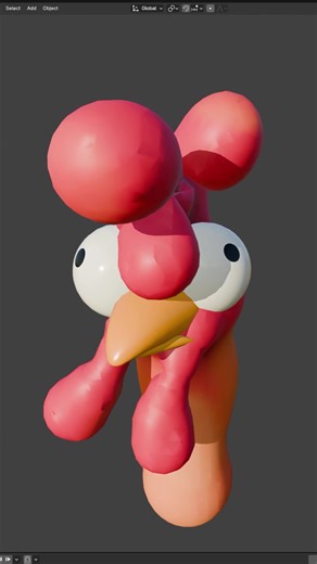 Create a Fun Rooster Character in Blender
