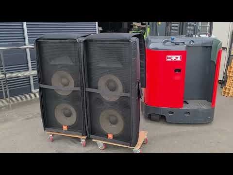 (JBL)SR4733X 15인치더블 1200W 공연용 중고스피커 소프트케이스