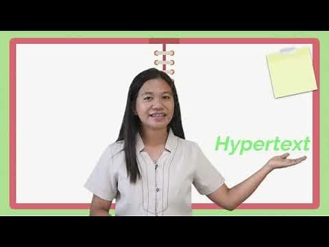 Video lecture on intertext and hypertext