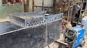 97K views · 1.3K reactions | The fuel tank is all done, 1/3 auxiliary clear diesel 2/3 red diesel. 60''x27''x19" and built from 3/16'' plate. | Hebbronville Machine Shop | Facebook