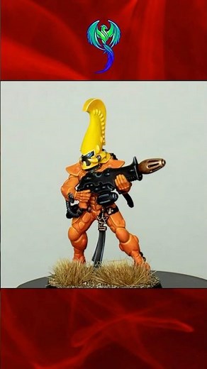 How to Paint the new Aeldari Fire Dragons. #warhammer #40k #paintingtutorial