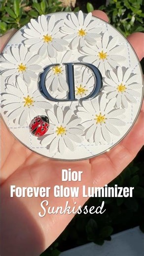 Dior Summer Beauty 🌼 Forever Glow Luminizer in 003 Sunkissed #diorbeauty #beauty #dior