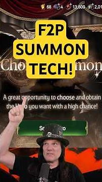 CUSTOM GROUP SUMMON - F2P Min-Max Tech 🐺 #epicseven #e7 #gacha