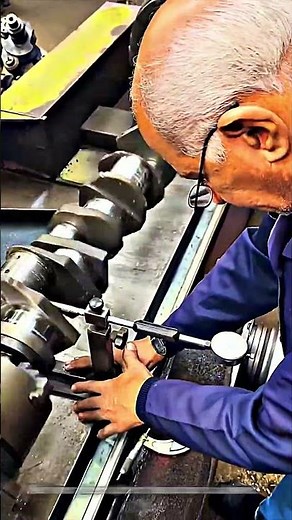 Technical Precision: Crankshaft Calibration and Balancing Process