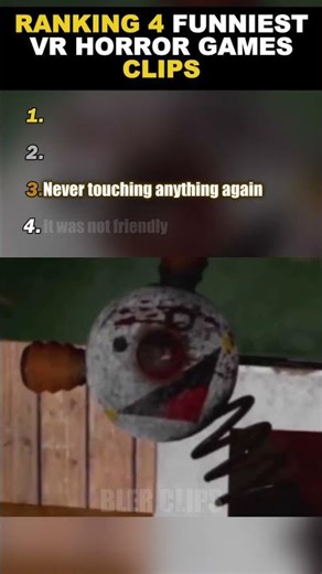 RANKING 4 FUNNIEST VR HORROR GAMES CLIPS #gamingclips #horrorgaming #vrhorror #vrgaming #jumpscare