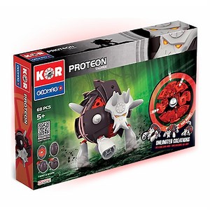 Set Geomag Constructie Magnetic Kor Proteon Taurex, 68 piese - eMAG.ro