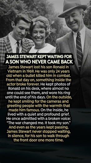James Stewart kept waiting for a son who never came back