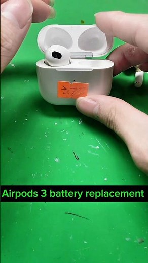 AirPods 3 One Side Not Charging? ⚡ Let’s Fix It!​#AirPods3 #AirPodsRepair #BatteryReplacement