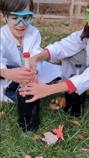 Outdoor Fun for the Whole Family | Colorful Science Experiments | Colorful Soda Explosion H&W Crew!