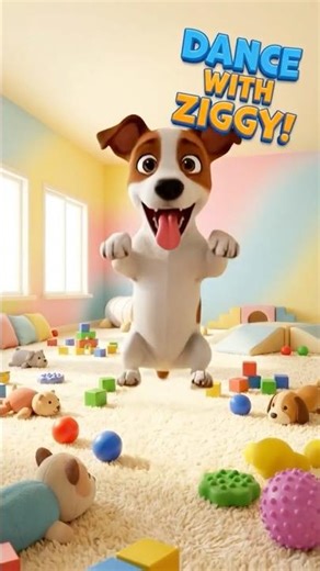 One Puppy's Dance Party Gets Out of Control #PuppyLife #FunnyShorts #Family