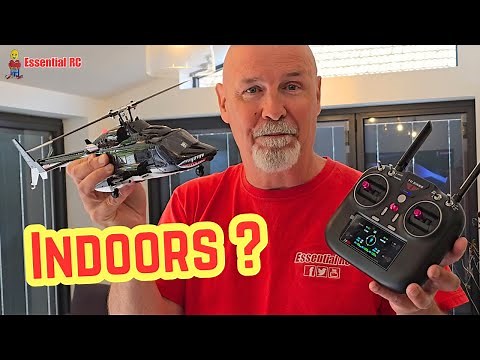 INDOORS ? WOLFBUSH AW-911 Airwolf 1/34 Scale RC Helicopter with Optical Flow/LIDAR