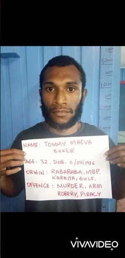 MOST NOTORIOUS AND WANTED CRIMINAL IN PAPUA NEW GUINEA SHOT DEAD BY POLICE - TOMMY BAKER DEAD.