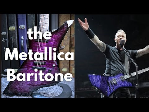Unboxing James Hetfield ESP LTD Snakebyte Baritone | Explorer Review | Metallica